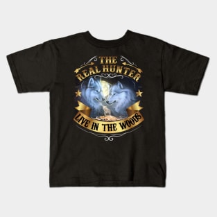 The Real Hunters - Hunting Gift Kids T-Shirt